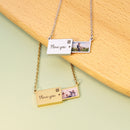 COLAR PERSONALIZÁVEL COM FOTO - PARA MINHA AMADA 💓 - Amparo Shopp