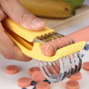 Fatiador de Aço Inoxidável - Frutas, Legumes, Salsichas - Frete Grátis - Amparo Shopp
