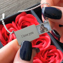 COLAR PERSONALIZÁVEL COM FOTO - PARA MINHA AMADA 💓 - Amparo Shopp
