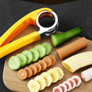 Fatiador de Aço Inoxidável - Frutas, Legumes, Salsichas - Frete Grátis - Amparo Shopp