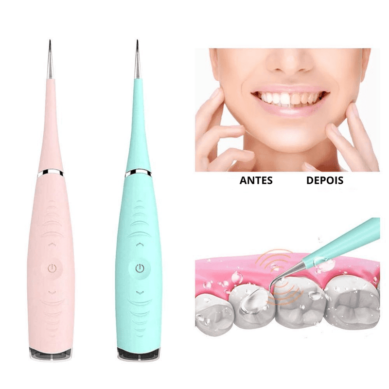 Aparelho Limpador Dental Elétrico Ultrassônico - Amparo Shopp