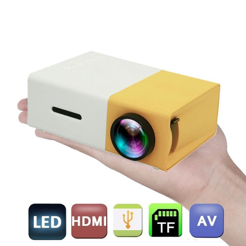 Mini Projetor Pro LED - 1080P Full HD (HDMI, USB) - Amparo Shopp